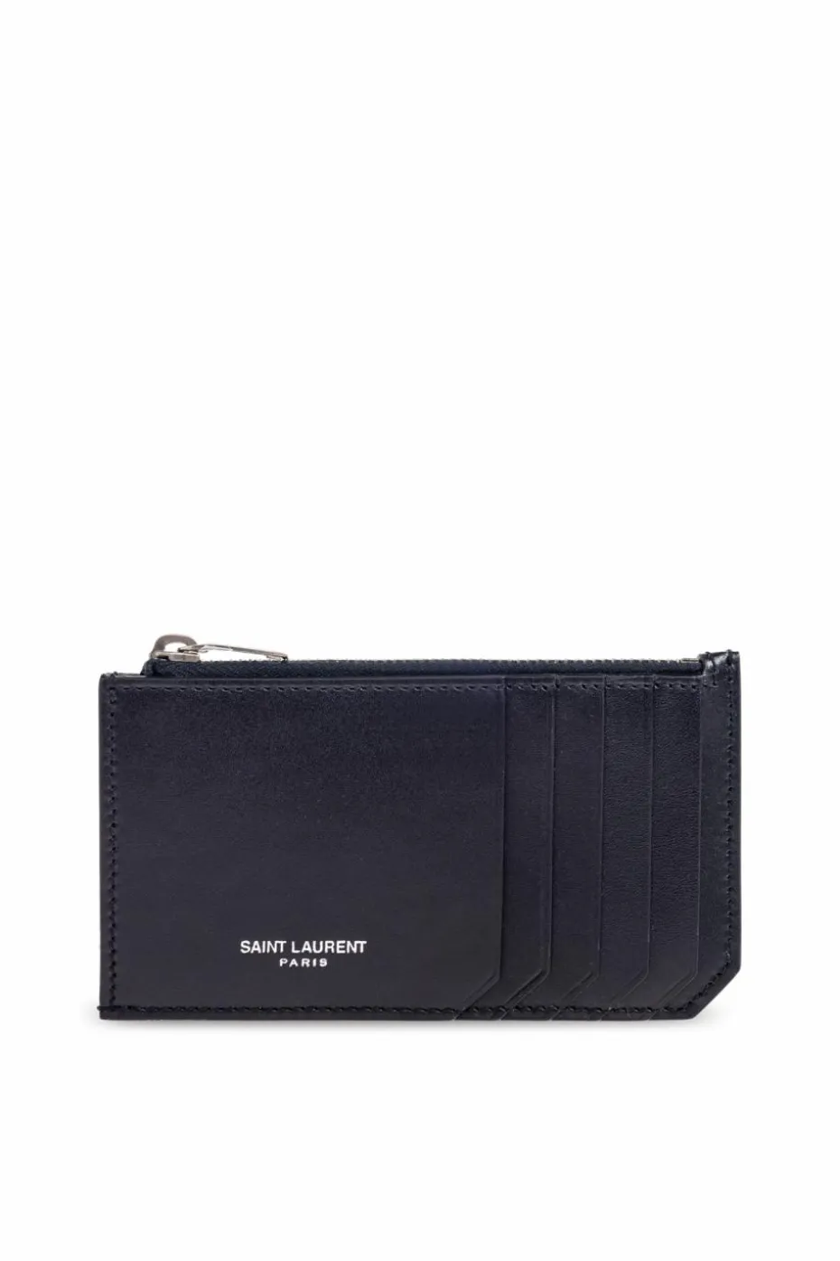 Saint Laurent BLACK Card holder with logo