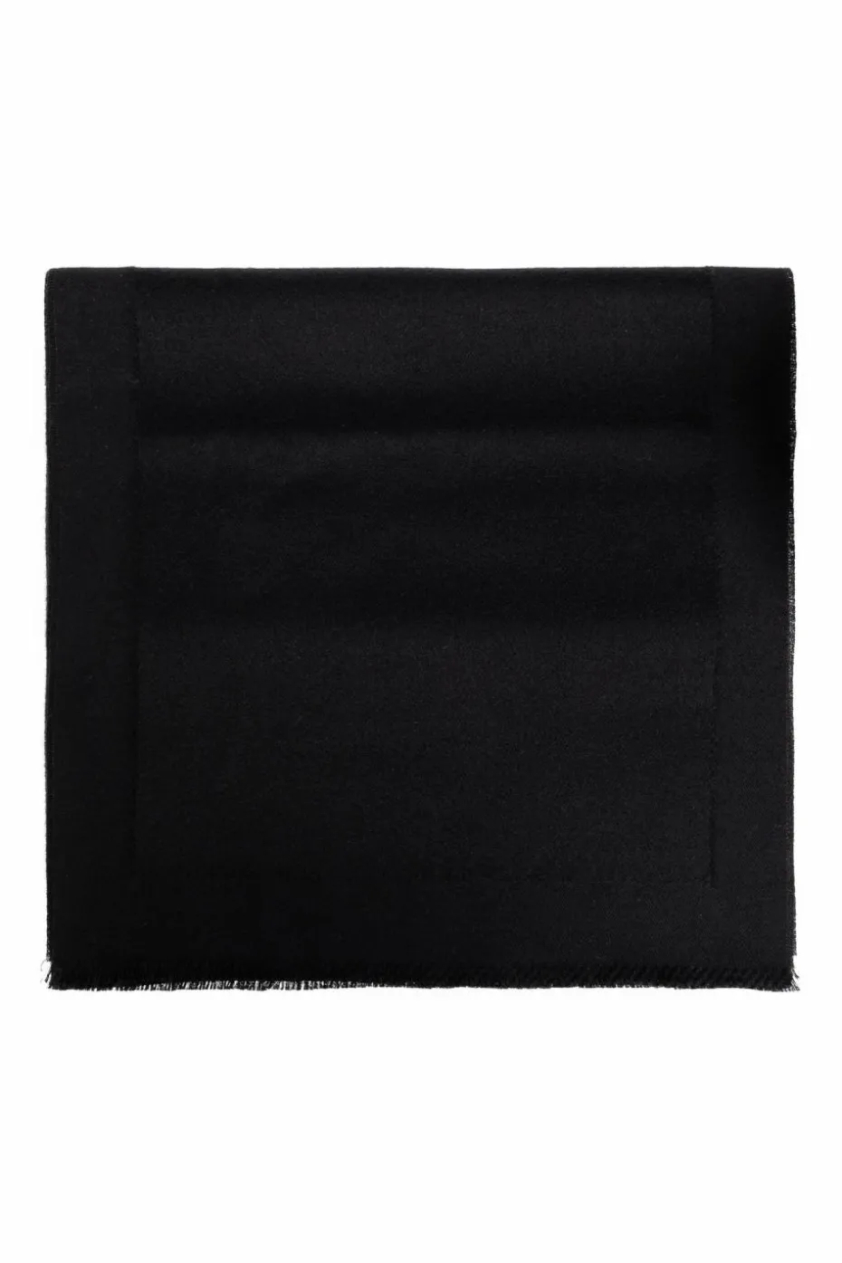 Saint Laurent BLACK Cashmere scarf