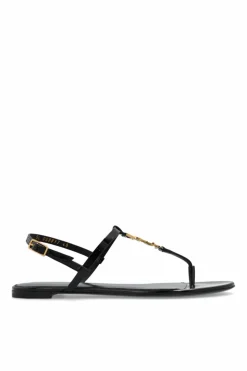 Saint Laurent BLACK ‘Cassandra’ sandals