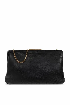 Saint Laurent BLACK Clutch Clutch Large