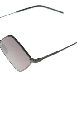 Saint Laurent BLACK Decorative shape sunglasses