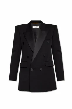 Saint Laurent BLACK Double-breasted blazer