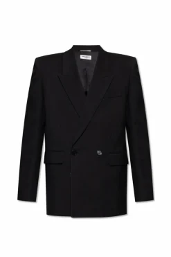 Saint Laurent BLACK Double-breasted blazer