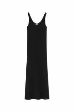 Saint Laurent BLACK Dress with lurex thread