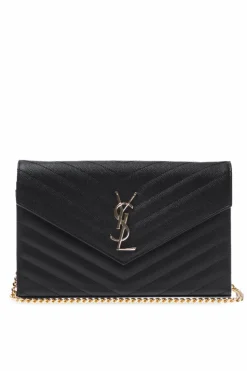 Saint Laurent BLACK 'Envelope' shoulder bag