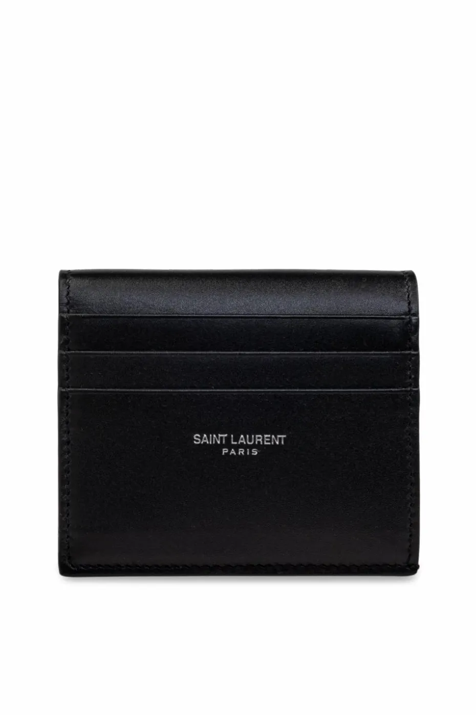 Saint Laurent BLACK Folding card case