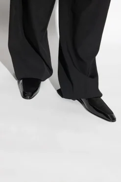 Saint Laurent BLACK ‘Gabriel’ loafers