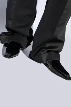 Saint Laurent BLACK ‘Gabriel’ loafers shoes