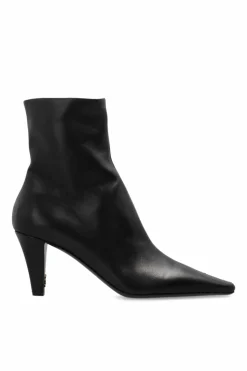 Saint Laurent BLACK Heeled ankle boots Jill