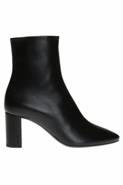 Saint Laurent BLACK High heeled 'LOULOU' ankle boots
