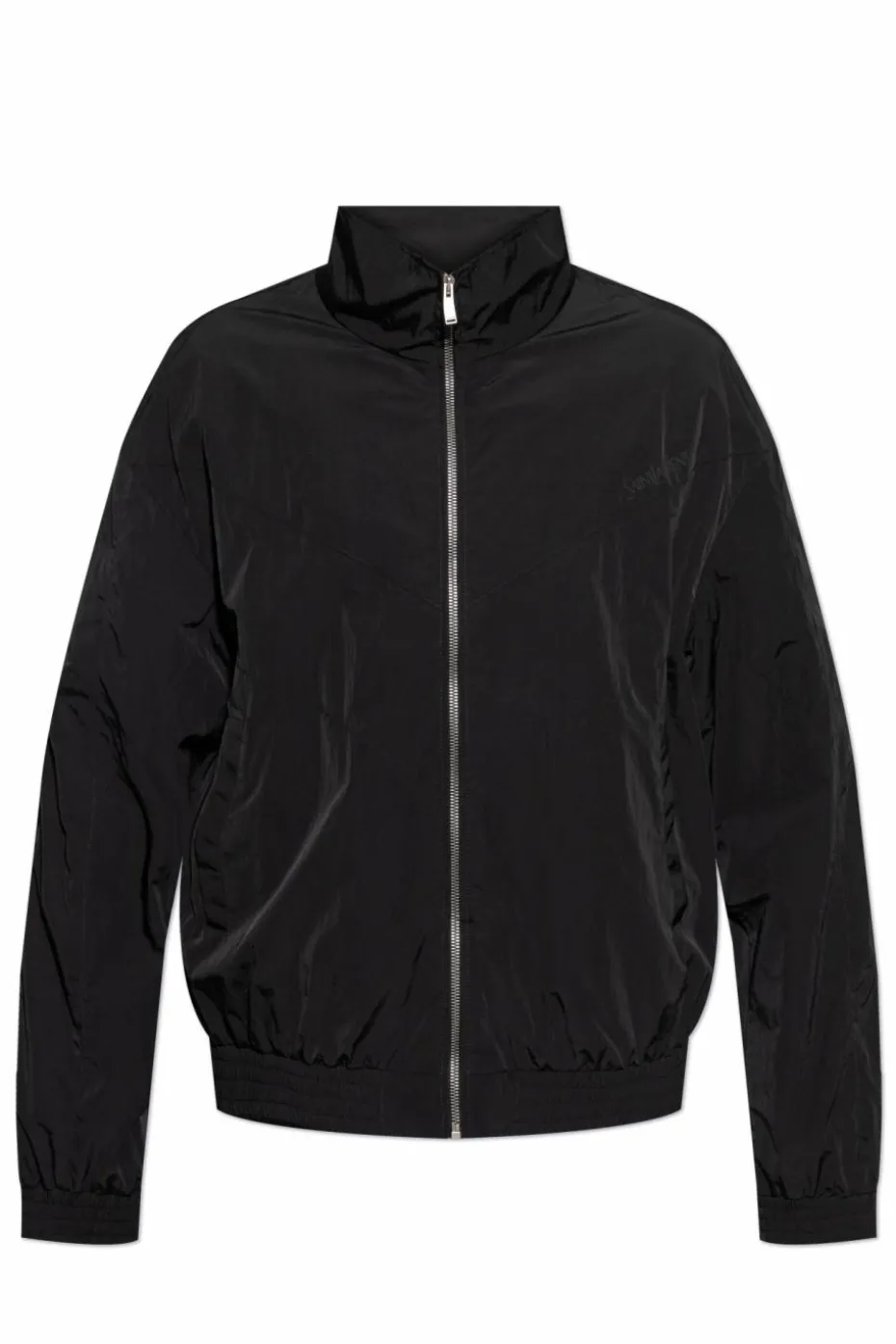 Saint Laurent BLACK Jacket with printed logo