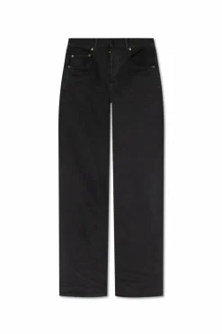 Saint Laurent BLACK Jeans with straight legs