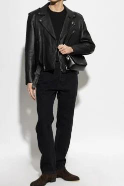 Saint Laurent BLACK Jeans with slightly tapered legs