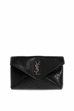 Saint Laurent BLACK Lambskin wallet
