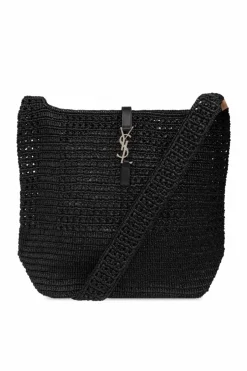 Saint Laurent BLACK ‘LE 5 A 7 Medium’ shopper bag