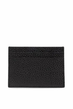 Saint Laurent BLACK Leather card case