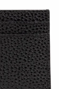 Saint Laurent BLACK Leather card case