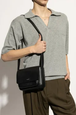 Saint Laurent BLACK Leather shoulder bag