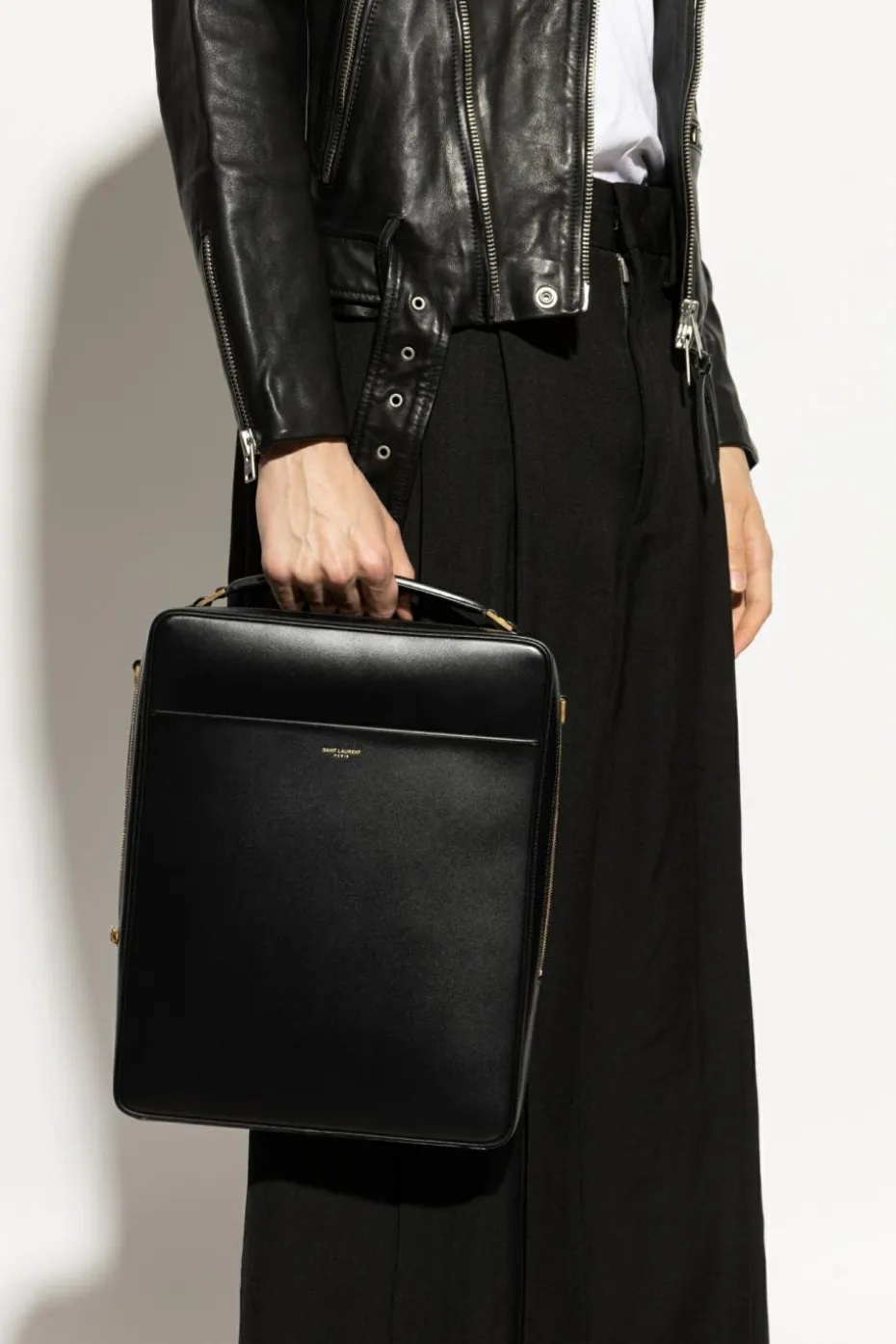 Saint Laurent BLACK Leather handbag