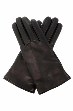 Saint Laurent BLACK Leather gloves