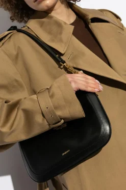 Saint Laurent BLACK Leather shoulder bag