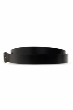Saint Laurent BLACK Leather belt