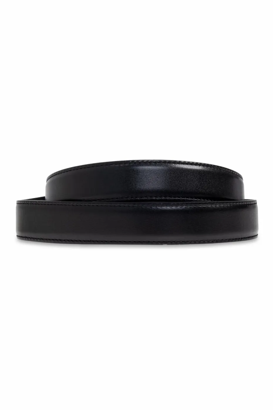 Saint Laurent BLACK Leather belt