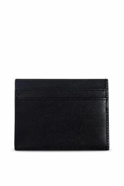 Saint Laurent BLACK Leather card holder