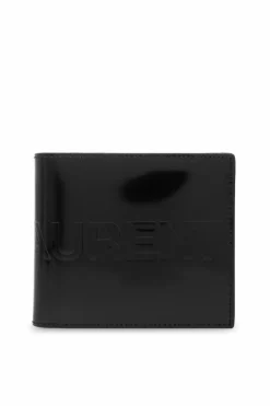 Saint Laurent BLACK Leather wallet with logo