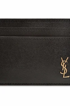 Saint Laurent BLACK Logo card case