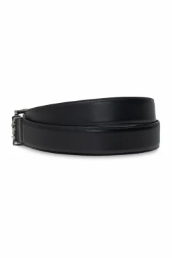 Saint Laurent BLACK Logo belt