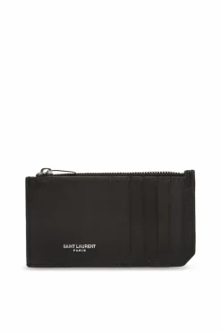 Saint Laurent BLACK Logo card case