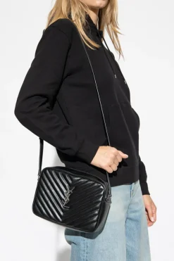 Saint Laurent BLACK ‘Lou’ shoulder bag