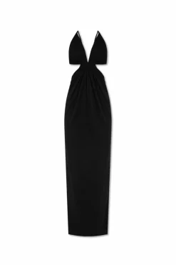 Saint Laurent BLACK Maxi dress