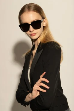 Saint Laurent BLACK ‘Monogram SL M40’ sunglasses
