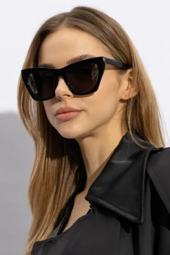 Saint Laurent BLACK 'New Wave 214 Kate' sunglasses