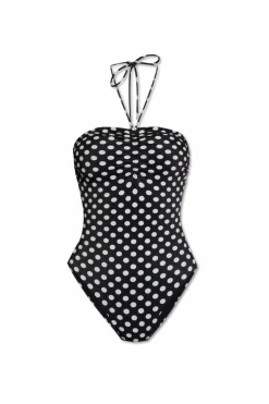 Saint Laurent BLACK One-piece swimsuit