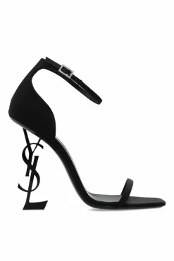 Saint Laurent BLACK ‘Opyum’ heeled sandals