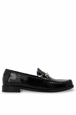 Saint Laurent BLACK Penny loafers