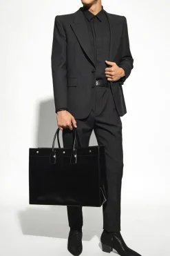 Saint Laurent BLACK Pinstripe blazer