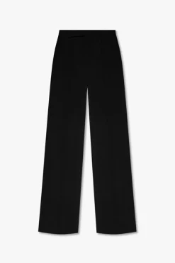 Saint Laurent BLACK Pleat-front trousers