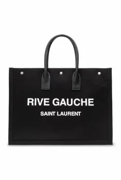 Saint Laurent BLACK ‘Rive Gauche’ shopper bag