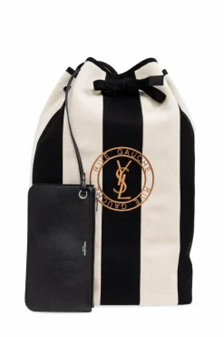 Saint Laurent BLACK Rive Gauche Backpack