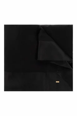 Saint Laurent BLACK Silk scarf