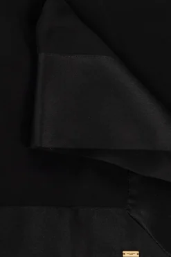 Saint Laurent BLACK Silk scarf