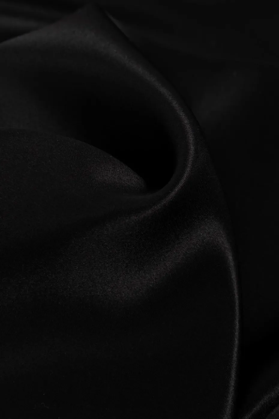 Saint Laurent BLACK Silk scarf