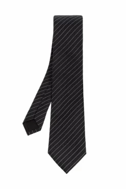 Saint Laurent BLACK Silk tie