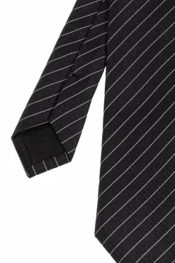 Saint Laurent BLACK Silk tie
