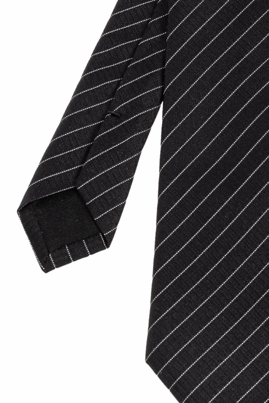 Saint Laurent BLACK Silk tie