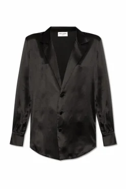 Saint Laurent BLACK Silk shirt
